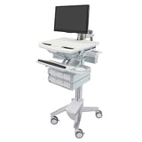 Ergotron StyleView® Cart with LCD Arm, 6 Drawers (3x2) (SV43-1260-0)