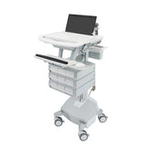 Ergotron StyleView® Laptop Cart, LiFe Powered, 9 Drawers (3x3), UK (SV44-1192-3)
