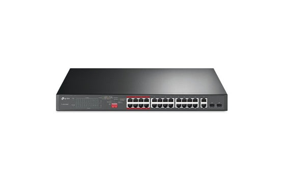 TP-LINK 16 PT 10/100MBPS POE+ Switch /+2 Giga Port (TL-SL1218P) - SourceIT