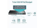 TP-LINK 18Port Gigabit Rackmount SW W/ 16Port POE+ (TL-SG1218MP) - SourceIT