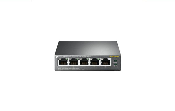 TP - Link 5 - Port Gigabit Desktop PoE Switch (TL - SG1005P) - SourceIT