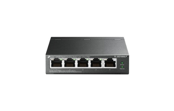 TP - Link 5 - Port Gigabit Desktop Switch with 4 - Port PoE+ (TL - SG1005LP) - SourceIT