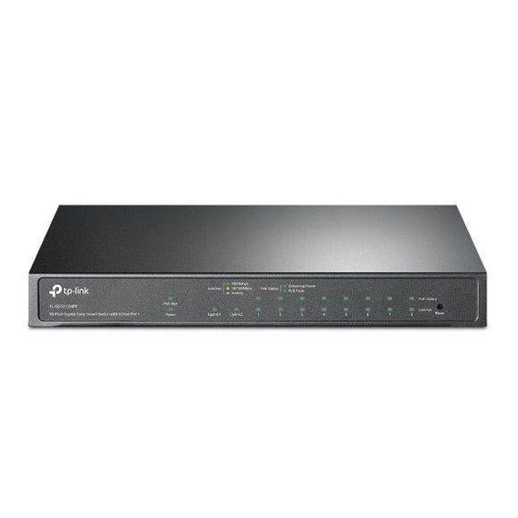 TP - Link Omada 10 - Port Gigabit Easy Smart Switch 8 PoE+ (TL - SG1210MPE)
