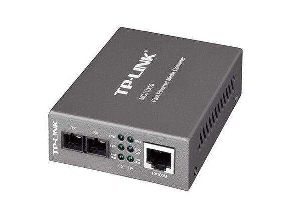 TP - Link Omada 100Mbps SC Media Converter (MC110CS)
