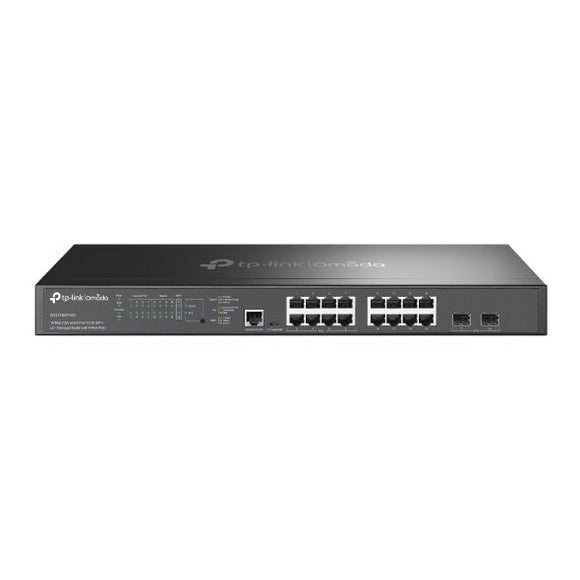TP - Link Omada 16×2.5G +2×10G SFP+ L2+ Managed Switch 8 PoE+ (SG3218XP - M2)