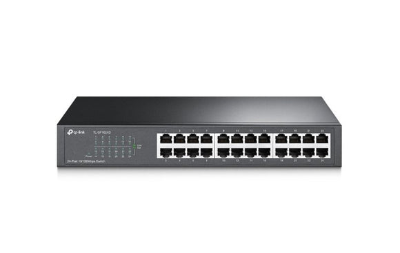 TP - Link Omada 24 - port 10/100Mbps Desktop/Rackmount Switch (TL - SF1024D) - SourceIT