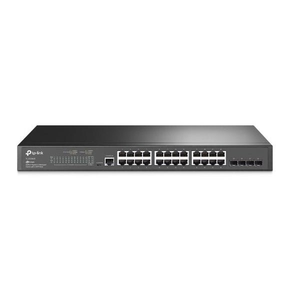 TP - Link Omada 24 - Port Gigabit L2+ Managed Switch with 4 SFP (TL - SG3428)