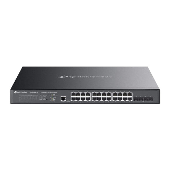 TP - Link Omada 24×2.5G +4×10G L2+ Managed Switch 16 PoE+ 8 PoE++ (SG3428XPP - M2)