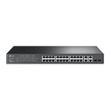 TP - Link Omada 24FE+4GE Smart PoE+ Switch 24 - Port PoE+ (TL - SL2428P)
