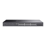 TP - Link Omada 28 - Port Gigabit Smart Switch with 24 - Port PoE+ IPv6 (SG2428P)