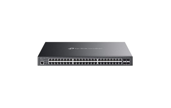 TP - Link Omada 48 - Port Gigabit and 4 - Port 10GE SFP+ L2+ Managed Switch with 40 - Port PoE+ & 8 - Port PoE++ (SG3452XMPP) - SourceIT