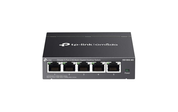 TP - Link Omada 5 - Port 2.5G Multi - Gigabit Desktop Switch (DS105G - M2) - SourceIT