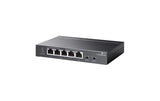 TP - Link Omada 5 - Port Gigabit Desktop Switch with 1 - Port PoE++ In and 4 - Port PoE+ Out (TL - SG1005P - PD) - SourceIT