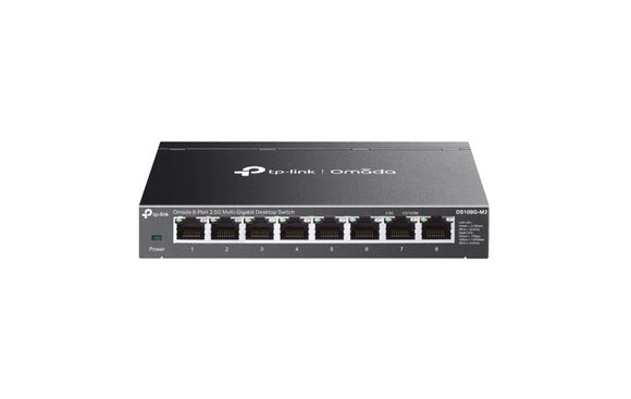 TP - Link Omada 8 - Port 2.5G Multi - Gigabit Desktop Switch (DS108G - M2) - SourceIT