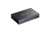 TP - Link Omada 8 - Port 2.5GBASE - T and 2 - Port 10GE SFP+ Smart Switch with 8 - Port PoE+ (SG2210XMP - M2) - SourceIT