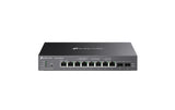 TP - Link Omada 8 - Port 2.5GBASE - T and 2 - Port 10GE SFP+ Smart Switch with 8 - Port PoE+ (SG2210XMP - M2) - SourceIT