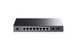 TP - Link Omada 8 - Port Gigabit Smart PoE Switch with 2 SFP Slots (TL - SG2210P) - SourceIT