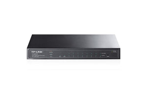 TP - Link Omada 8 - Port Gigabit Smart PoE Switch with 2 SFP Slots (TL - SG2210P) - SourceIT