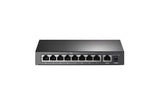 TP - Link Omada 9 - Port 10/100 Mbps Desktop Switch with 8 - Port PoE+ (TL - SF1009P) - SourceIT