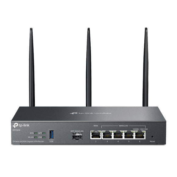 TP - Link Omada AX3000 Gigabit VPN Router (ER706W)