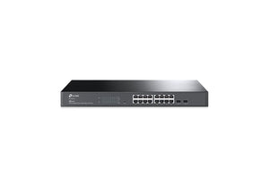 TP - Link Omada Jetstream 16 - Port Gigabit Smart Switch with 2 Gigabit SFP Slots (TL - SG2218) - SourceIT