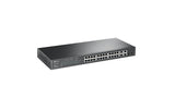 TP - Link Omada JetStream 24 - Port 10/100Mbps + 4 - Port Gigabit Smart PoE Switch with 24 - Port PoE+ (TL - SL2428P) - SourceIT