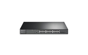 TP - Link Omada JetStream 24 - Port Gigabit and 4 - Port 10GE SFP+ L2+ Managed Switch with 24 - Port PoE+ (TL - SG3428XMP) - SourceIT