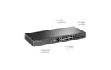 TP - Link Omada JetStream 24 - Port Gigabit L2+ Managed Switch with 4 SFP Slots (TL - SG3428) - SourceIT