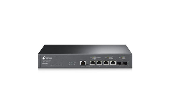 TP - Link Omada JetStream 6 - Port 10GE L2+ Managed Switch with 4 - Port PoE++ (TL - SX3206HPP) - SourceIT