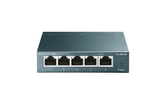 TP - Link SOHO 5 - Port 10/100/1000Mbps Gigabit Desktop Switch (SG105) - SourceIT