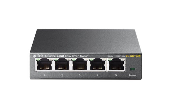 TP - Link SOHO 5 - Port Gigabit Easy Smart Switch (SG105E) - SourceIT