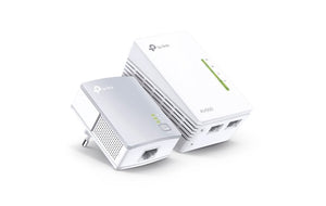 TP - Link SOHO AV600 300Mbps Wi - Fi Powerline Extender Starter Kit (WPA4220 KIT) - SourceIT