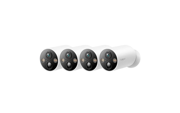 TP - Link Tapo C425 Smart Wire - Free Security Camera IP66 (4 - pack) - SourceIT