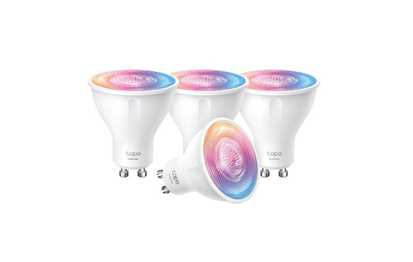 TP - Link Tapo L630 Smart Wi - Fi Spotlight, Multicolor, Dimmable (4 - pack) - SourceIT