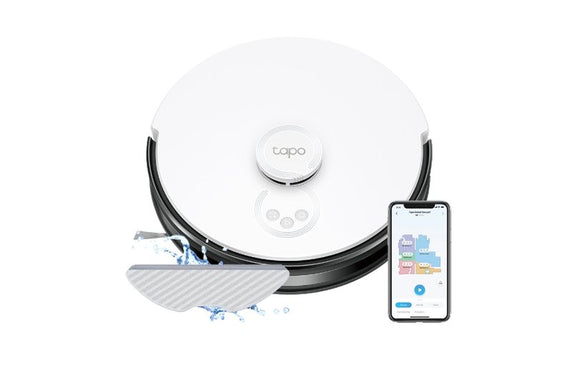 TP - Link Tapo LiDAR Navigation Robot Vacuum & Mop (RV30) - SourceIT