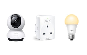 TP - Link Tapo Smart Home Bundle 2 (Tapo C220(TC72)+Tapo P100+Tapo L510E) - SourceIT