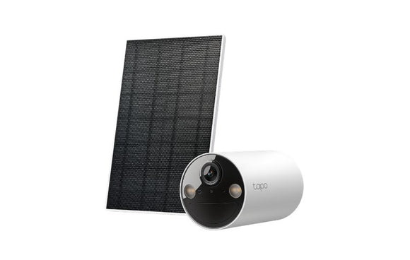 TP - Link Tapo Smart Wire - Free Solar - Powered Security Camera Kit (C410 KIT) - SourceIT