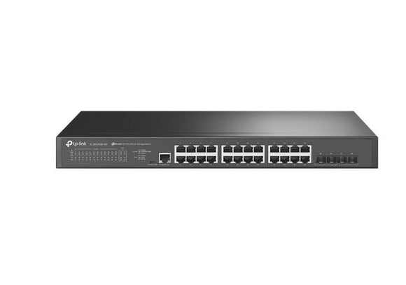 TP-LINK TL-SG3428X-M2 JetStream 24-Port 2.5GBASE-T L2+ Managed Switch with 4 10GE SFP+ Slots - SourceIT