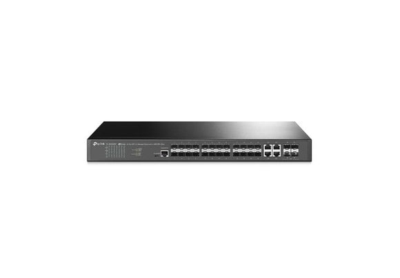 TP-LINK TL-SG3428XF JetStream 24-Port SFP L2+ Managed Switch with 4 10GE SFP+ Slots - SourceIT