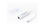 TP - Link USB 3.0 3 - Port Hub & Gigabit Ethernet Adapter 2 in 1 USB Adapter (UE330) - SourceIT