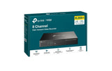 TP - Link VIGI 8 Channel PoE+ Network Video Recorder 4k H.265+ (NVR1008H - 8P) - SourceIT