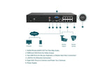 TP - Link VIGI 8 Channel PoE+ Network Video Recorder 4k H.265+ (NVR1008H - 8P) - SourceIT