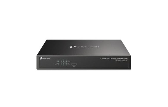 TP - Link VIGI 8 Channel PoE+ Network Video Recorder 4k H.265+ (NVR1008H - 8P) - SourceIT