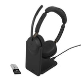Jabra Evolve3 65 MS Stereo Wireless ANC Headset USB-A with Stand