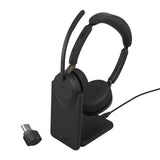 Jabra Evolve3 65 MS Stereo Wireless ANC Headset USB-C with Stand