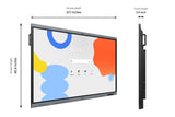 Samsung WA75FX-P 75" 4K Android Interactive Display with Built-in Camera