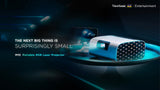ViewSonic M10 Portable RGB Laser Smart Projector with Harman Kardon Speaker