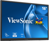 ViewSonic TD1617A-2K 15.6" 2K Portable Touch Monitor
