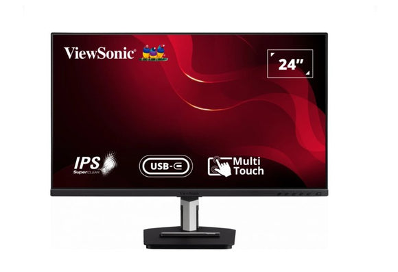 ViewSonic TD2455 24” In-Cell Touch Monitor with USB Type-C Input and Advanced Ergonomics - SourceIT
