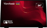 ViewSonic TD2465 24” Frameless Touch Monitor with 10 Points PCAP